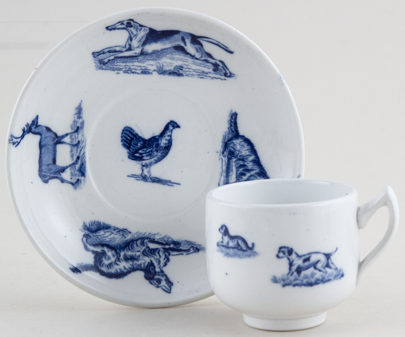 Toy Teacup and Saucer c1890